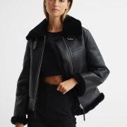 Black Sheepskin Jacket