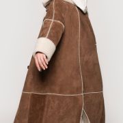 Brown Shearling Coat