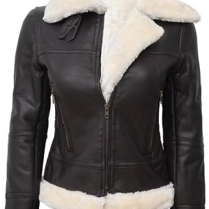 Brown Sheepskin Jacket Women’s