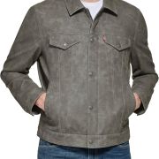 Designer Sheepskin Coat Mens