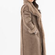 Faux Fur Shearling Coat