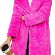 Faux Fur Sheepskin Coat
