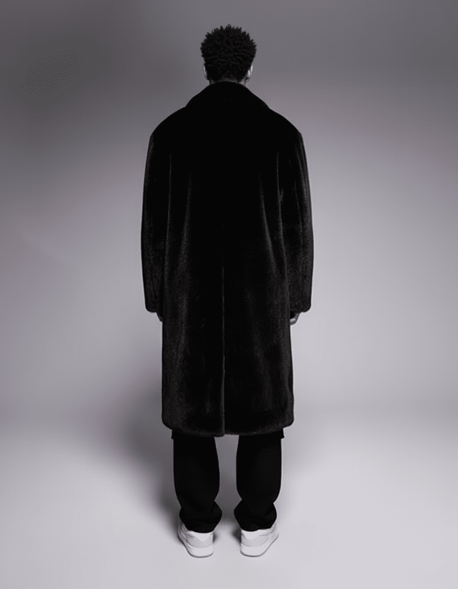 Mens Sheepskin Coat ASOS