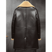 Mens Aviator Sheepskin Coat