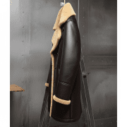 Mens Aviator Sheepskin Coat