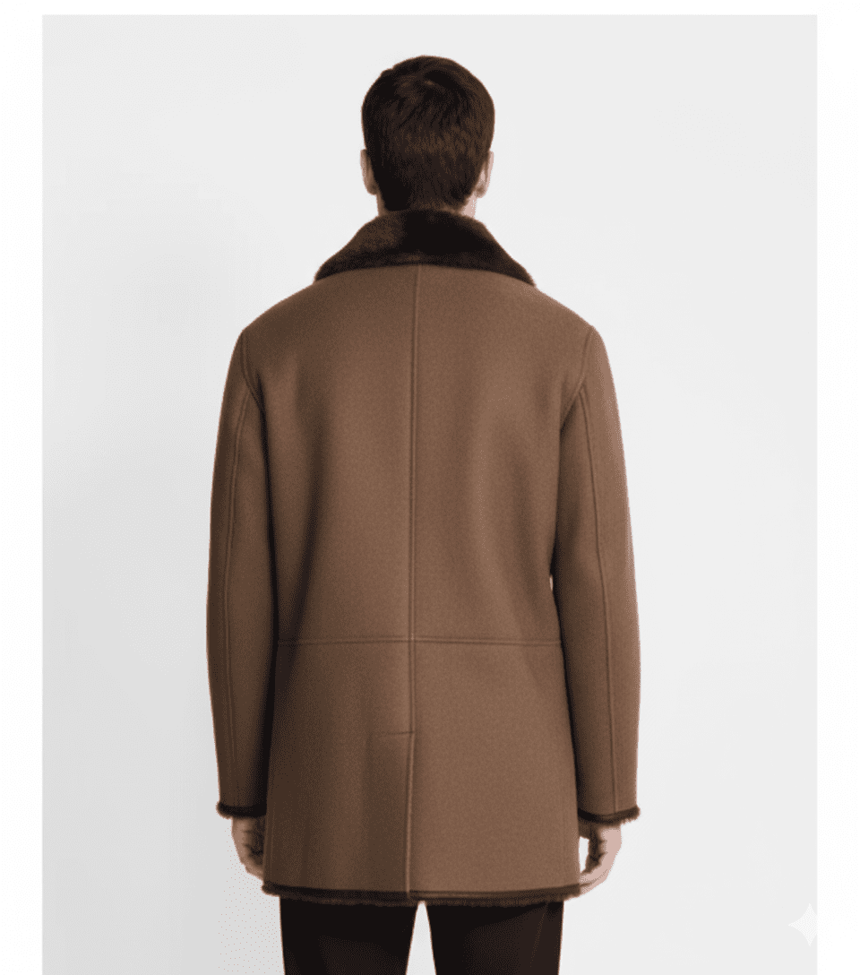 Ben Sherman Sheepskin Coat