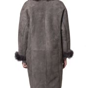 Grey Sheepskin Coat