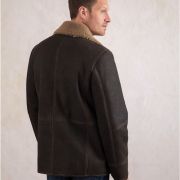 Leather Shearling Coat