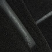 Long Black Sheepskin Coat