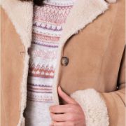 Longline Shearling Jacket