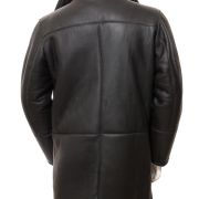 Mens Black Sheepskin Coat
