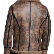 Mens Sheepskin Aviator Jacket