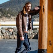 Mens Sheepskin Flying Jackets 