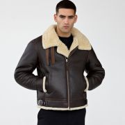 Mens Sheepskin Pilot Jacket