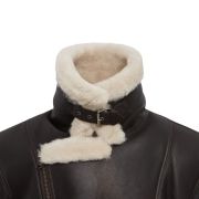 Shearling Flight Jacket Mens