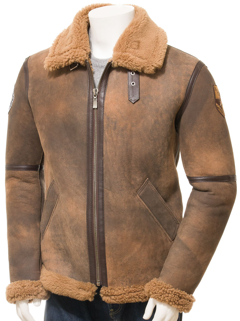 Shearling Flight Jacket