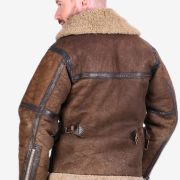 Shearling Jacket Mens Vintage