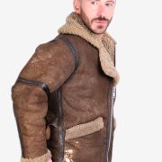 Shearling Jacket Mens Vintage