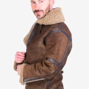 Shearling Jacket Mens Vintage