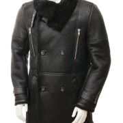 Shearling Leather Coats For Men