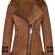 Sheepskin Aviator Jacket Ladies