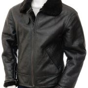 Sheepskin Aviator Jacket Men