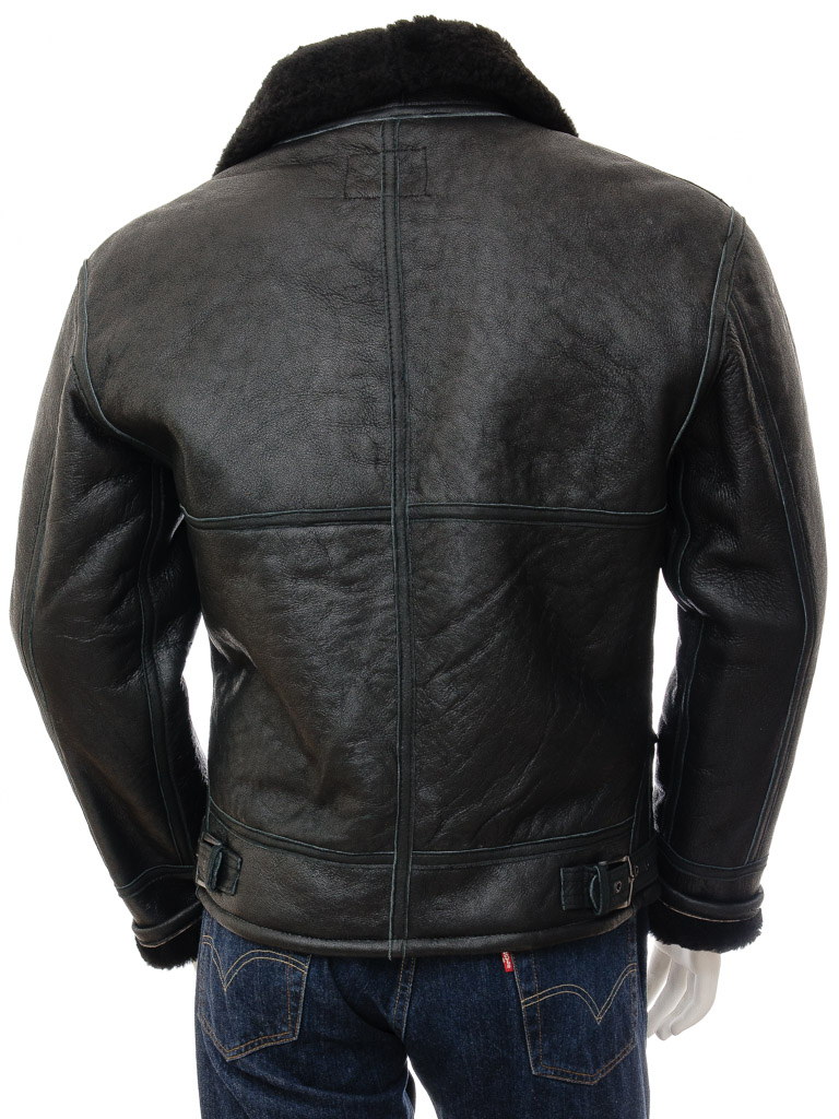 Sheepskin Aviator Jacket Men