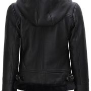 Sheepskin Aviator Jacket Womens