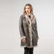 Sheepskin Coat With Fur