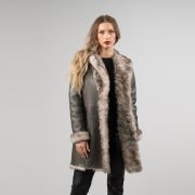 Sheepskin Coat With Fur