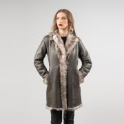 Sheepskin Coat With Fur