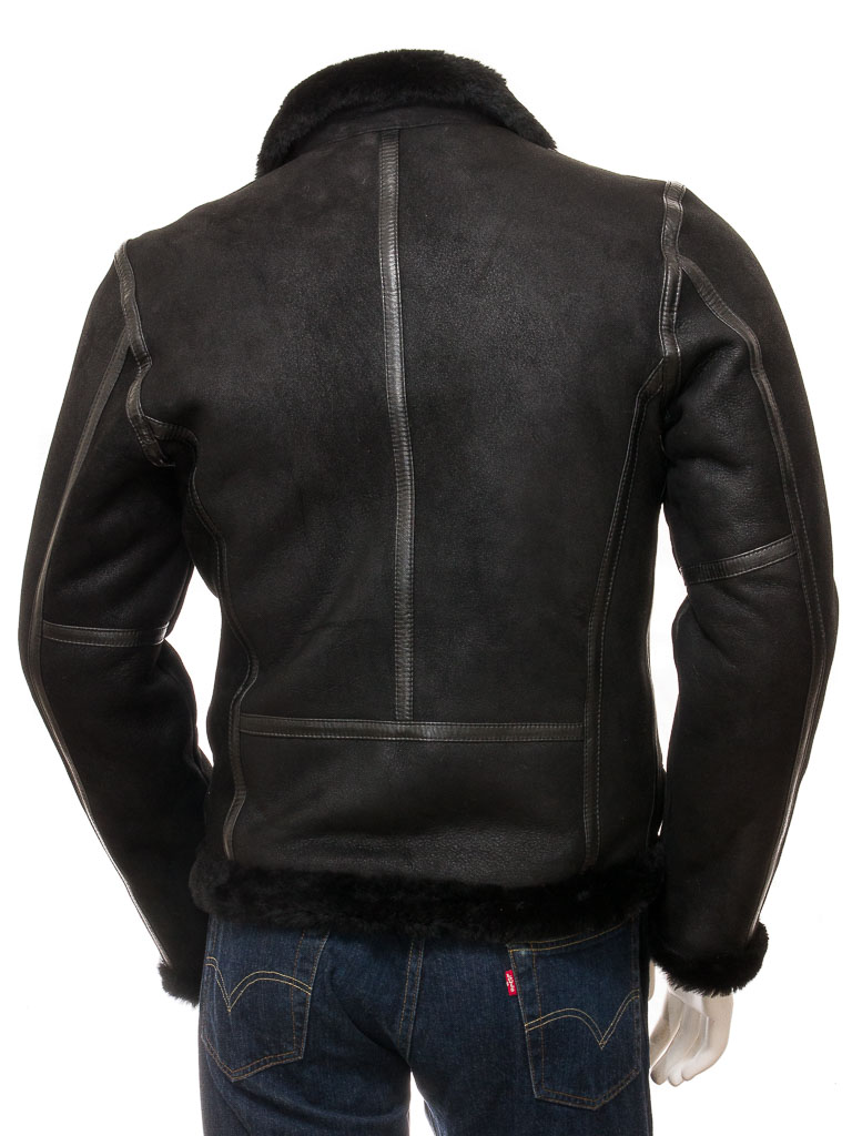 Sheepskin Jacket Black