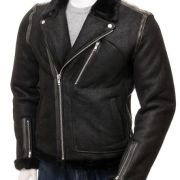 Sheepskin Jacket Black