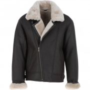 Sheepskin Lined Jacket Mens
