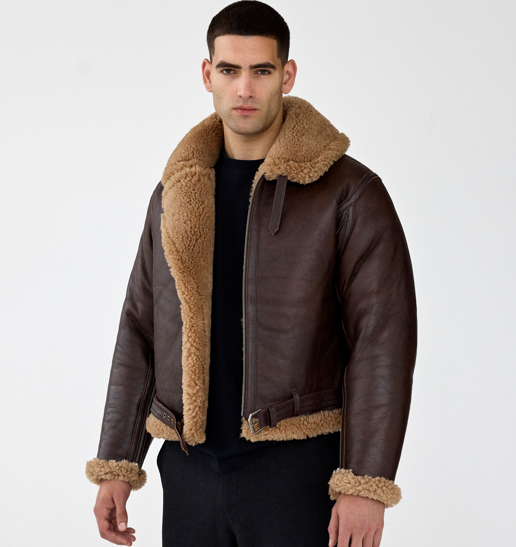 Sheepskin Men Jacket