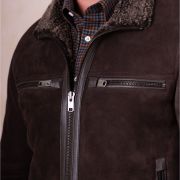 Suede And Shearling Jacket