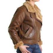 Tan Sheepskin Jacket