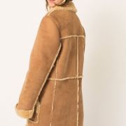 Vintage Sheepskin Coat Womens