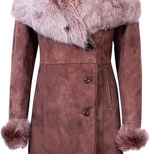asos sheepskin coat