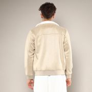 beige shearling jacket