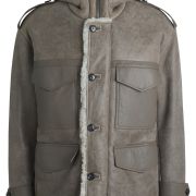 hugo boss sheepskin coat