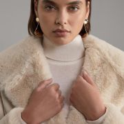 long womens shearling coat