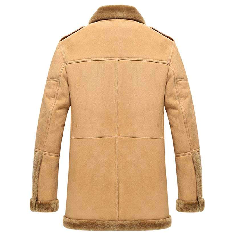 Mens Sheep Shearling Coat