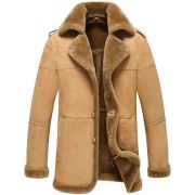 mens sheep shearling coat