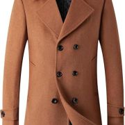 mens sheepskin car coat