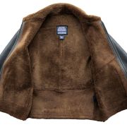 mens sheepskin leather jacket