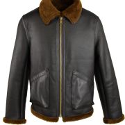 Mens Sheepskin Leather Jacket