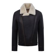 Shearling Flight Jacket Mens