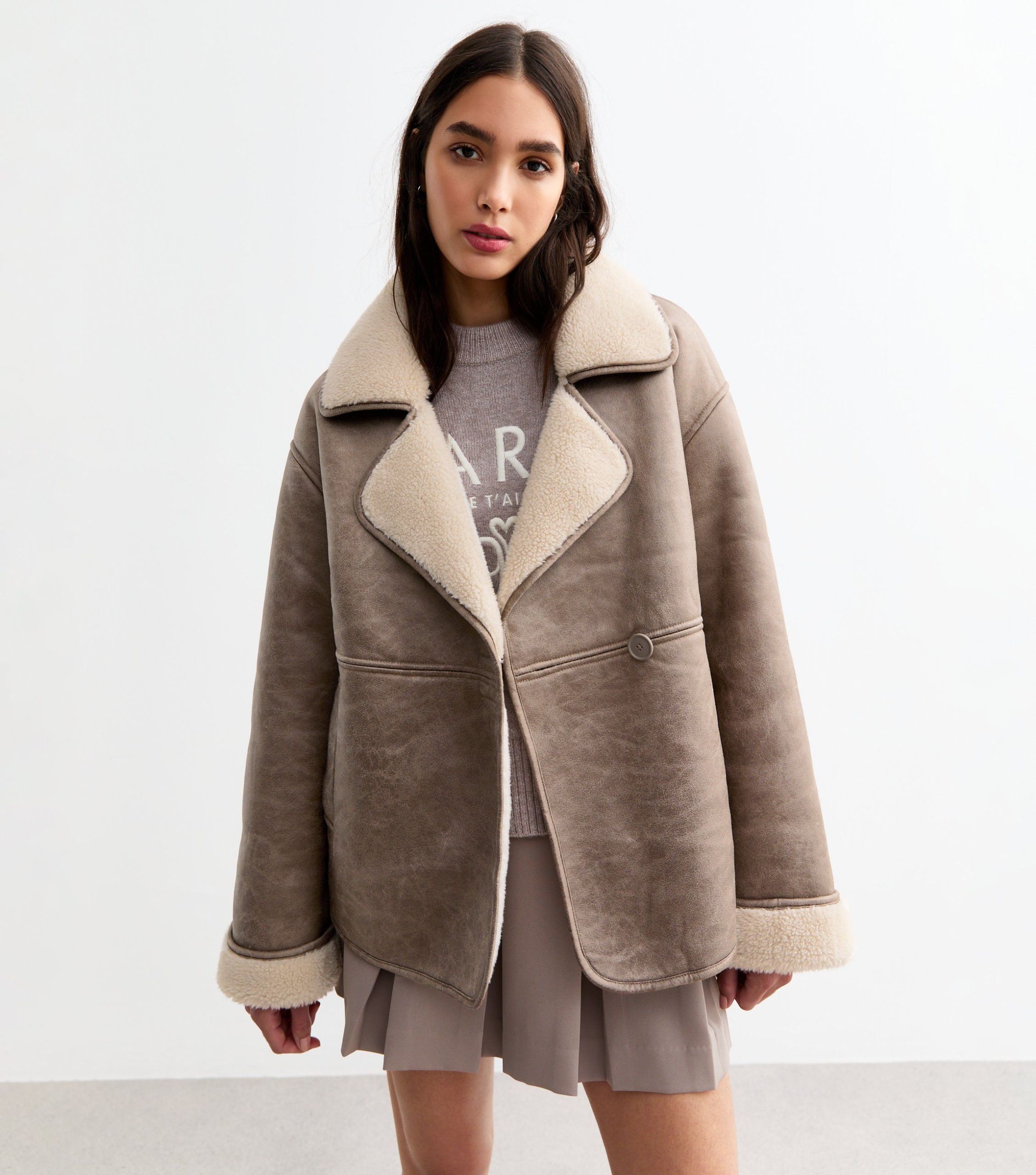Shearling Fur Coat