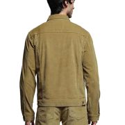 shearling jacket men brown